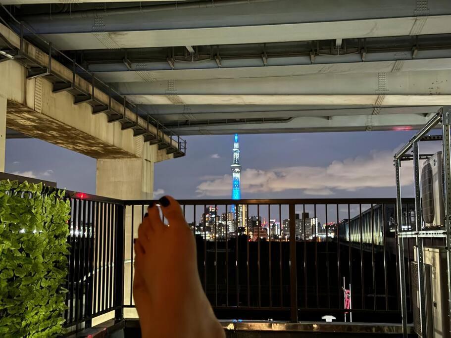 Apartament 東京スカイツリー眺望 一棟貸切 駅徒歩50秒 浅草8分 スカイツリー4分 銀座20分 Tokio Zewnętrze zdjęcie