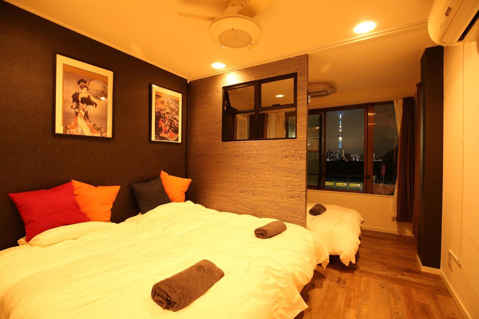 Apartament 東京スカイツリー眺望 一棟貸切 駅徒歩50秒 浅草8分 スカイツリー4分 銀座20分 Tokio Zewnętrze zdjęcie